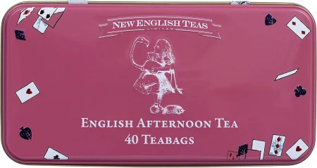 New English Teas Alice in Wonderland Tea Caddy in Pink with 40 English Afternoon Teabags 5.jpg