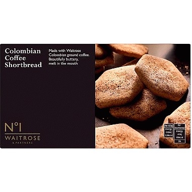 Przejdź do produktu Waitrose No. 1 Colombian Coffee Buttery Shortbread Biscuits 160g