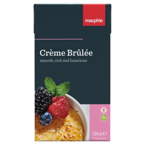 Przejdź do produktu MacPhie Ready Made Smooth Rich & Luxurious Creme Brulee Carton Box 1L
