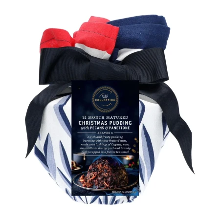 M&S Collection Perfectly Matured Christmas Pudding 907g 3.webp
