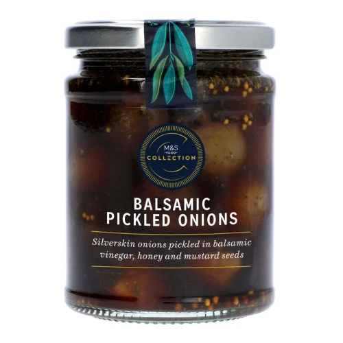 Przejdź do produktu Marks & Spencer Collection Balsamic Silverskin Pickled Onions 295g