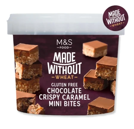 M&S Made Without Chocolate & Caramel Bites 270g.webp