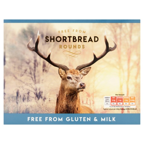 Przejdź do produktu Sainsbury's Free from Gluten & Milk Shortbread Rounds Box 250g