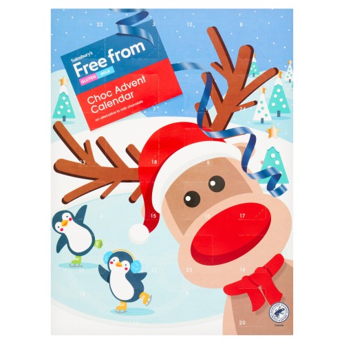 Przejdź do produktu Sainsbury's Free From Gluten & Milk Choc Advent Calendar 70g