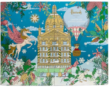 Harrods Chocolate Advent Calendar - Assortment of Milk & White Chocolates 210g.jpg