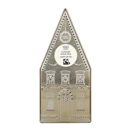 Marks & Spencer Luxury Gold Tea 40 Tea Bags Light Up Tin  3.webp