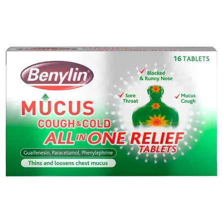 Benylin Mucus All in One Relief Tablets 1.webp
