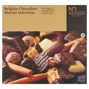Przejdź do produktu Waitrose No.1 Belgian Chocolate Coated Biscuits Selection 400g