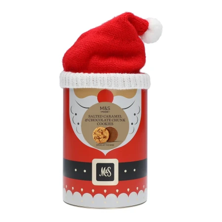 M&S Salted Caramel & Chocolate Chunk Cookies Tin 3.webp
