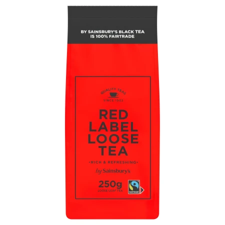 Sainsbury's Red Label Fairtrade Loose Tea 250g.jpg