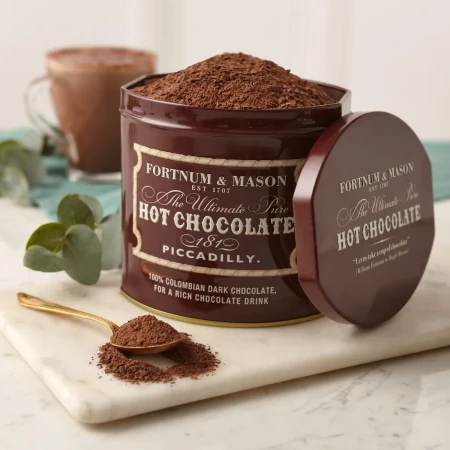 Fortnum & Mason Ultimate 100% Dark Hot Chocolate, 300g 3.webp