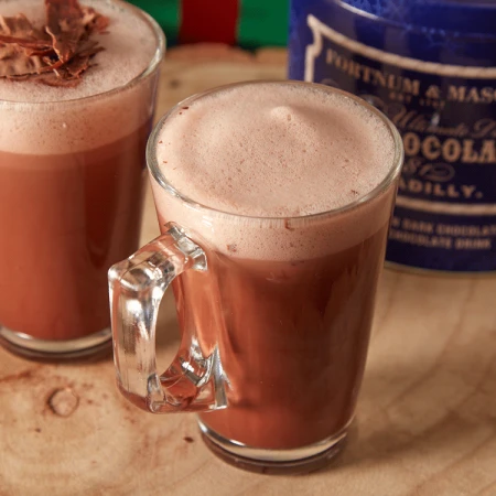 Fortnum & Mason Ultimate Dark Hot Chocolate, Vegan, 300g GIF.gif