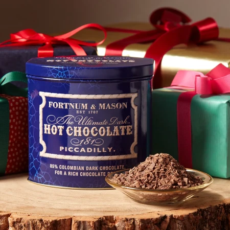 Fortnum & Mason Ultimate Dark Hot Chocolate, Vegan, 300g.webp