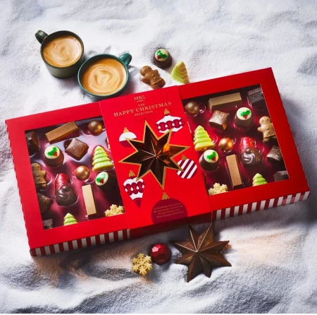 M&S The Happy Christmas Chocolate Selection 440g 2.webp