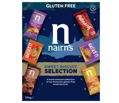 Przejdź do produktu Nairn's GLUTEN Free Sweet Biscuit Selection 170g