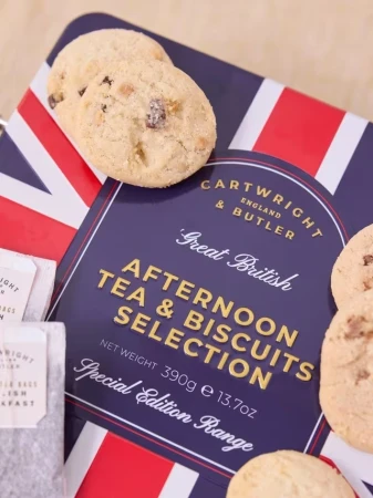 Cartwright & Butler Union Jack Afternoon Tea & Biscuits Selection Tin 390g 3.webp