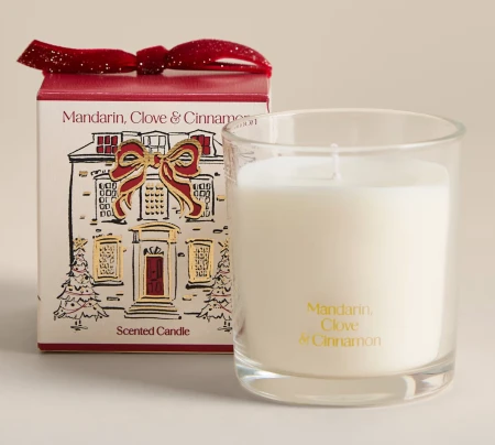 Marks & Spencer Mandarin Clove and Cinnamon Scented Boxed Candle 3.webp