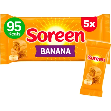 Soreen 5 Individual Banana Lunchbox Loaves.webp