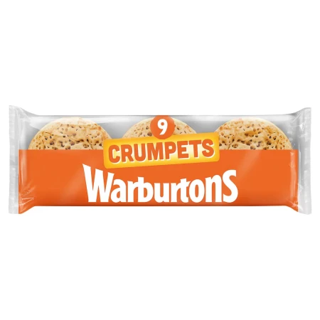 Warburtons Crumpets 9 PER PACK.webp