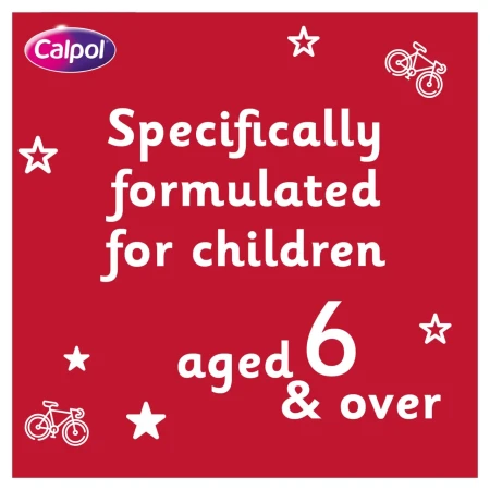 Calpol SixPlus Sugar Free Oral Suspension Strawberry 6+ Years 5.webp