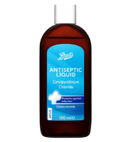 Przejdź do produktu Boots Antiseptic Liquid - Protects Against Infection - Cleans Wounds 150ml