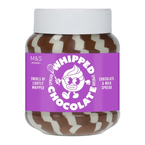 Przejdź do produktu Marks & Spencer Lightly Whipped Chocolate & Milk Spread 300g