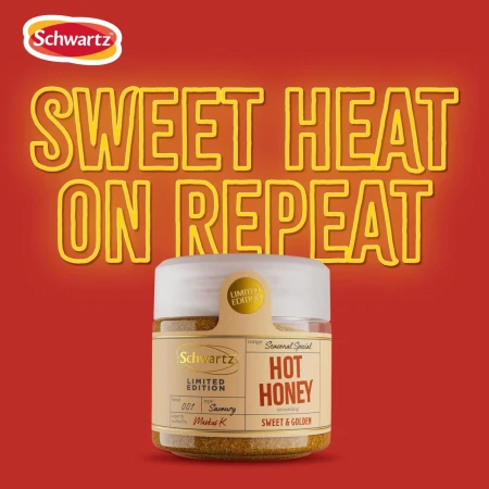 Schwartz Limited Edition Hot Honey Seasoning 95g 4.webp
