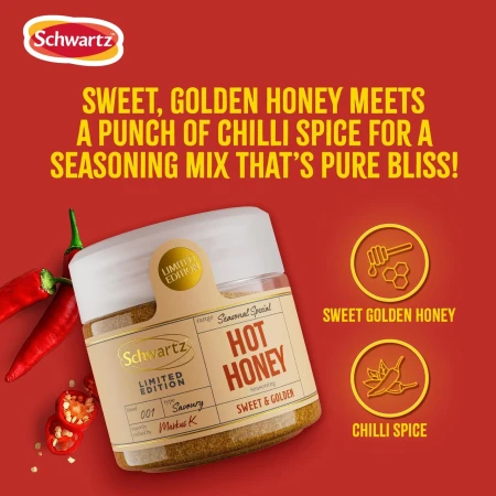 Schwartz Limited Edition Hot Honey Seasoning 95g 5.webp