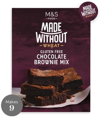 M&S Made Without Chocolate Brownie Mix 400g.webp