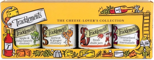 Przejdź do produktu Tracklements The Cheese-Lover’s Condiments Collection Gift Pack 820g