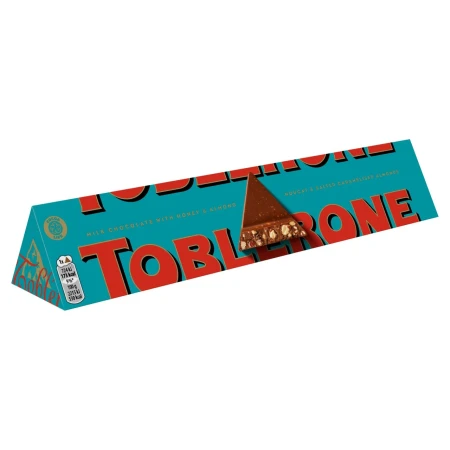 Toblerone Milk Chocolate, Honey & Almond Nougat & Salted Caramelised Almonds Bar 340g 3.webp