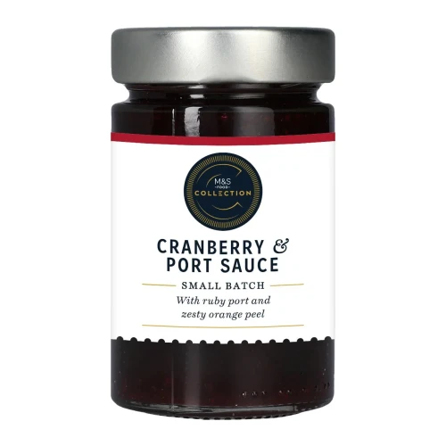 Przejdź do produktu Marks & Spencer Collection Cranberry & Ruby Port Sauce 215g