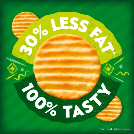 Jacob's Crinkly's Cheese & Onion Flavour Baked Snacks Multipack 6.webp