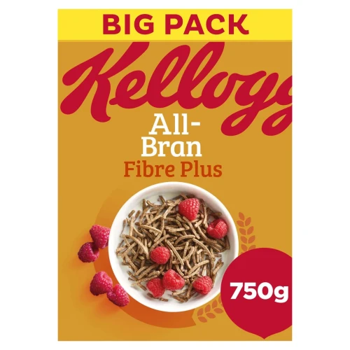 Przejdź do produktu Kellogg's All-Bran FIBRE PLUS Breakfast Cereal 750g (NEW RECIPE)