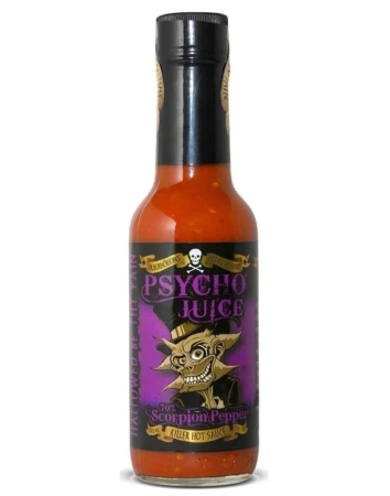 Psycho Juice 70% Scorpion Pepper Hot Chilli Sauce 148ml.webp