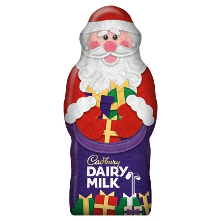 Cadbury Large Chocolate Hollow Santa 100g.webp