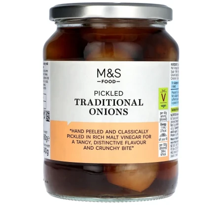 M&S Traditional Pickled Onions 680g.webp