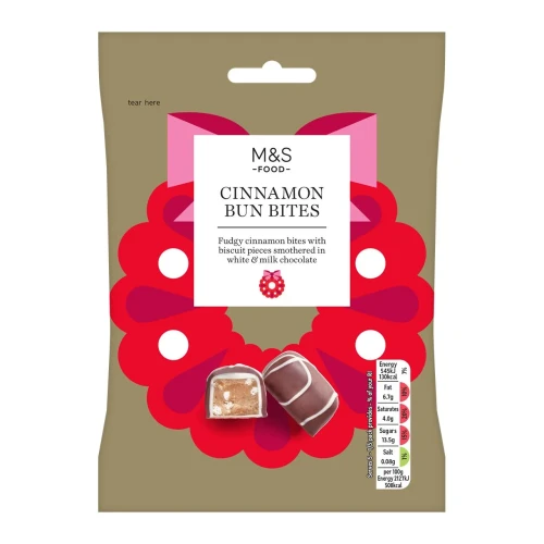 Przejdź do produktu Marks & Spencer Cinnamon Bun Bites 128g