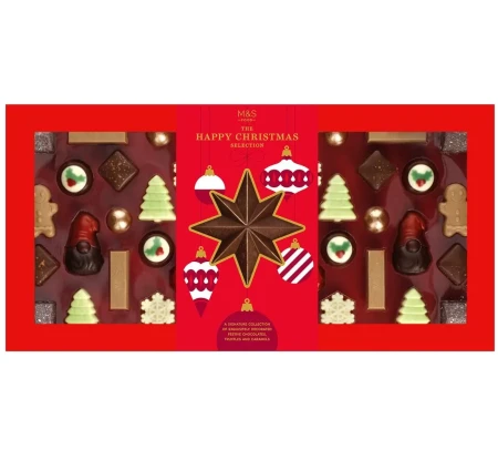 M&S The Happy Christmas Chocolate Selection 440g.webp