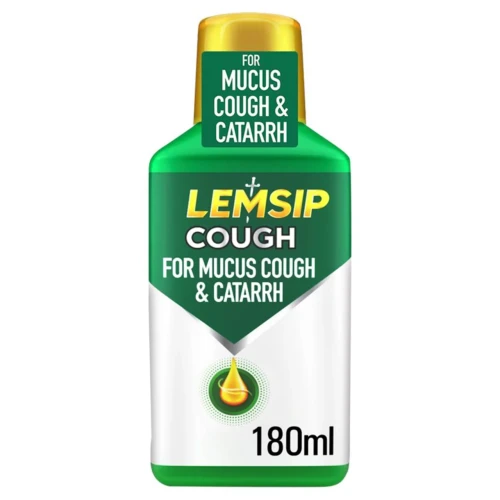 Przejdź do produktu Lemsip Cough Liquid Dry Cough & Sore Throat Relief 180ml