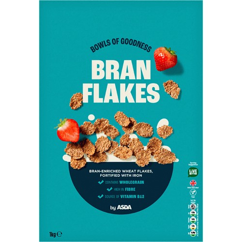 Przejdź do produktu ASDA Bran Flakes 1kg