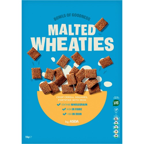 Przejdź do produktu ASDA Malted Wheaties Crisp Cereal 750g