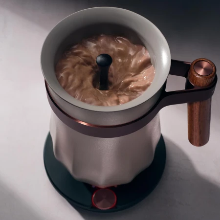 Hotel Chocolate Drinking Chocolate Velvetiser System with Podcup, Podglass & 10 Drinking Chocolate Single-Serves  5.jpg