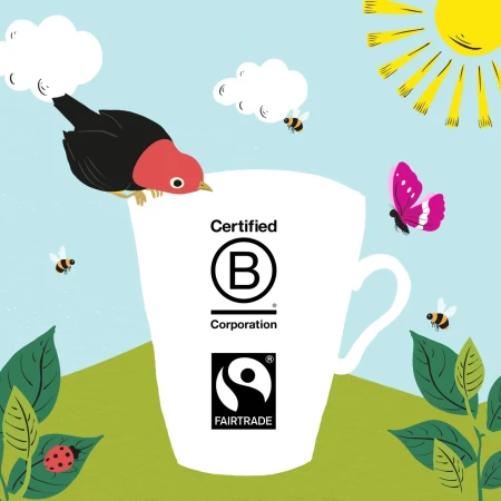 Clipper Fairtrade Instant Hot Chocolate 350g 6.webp