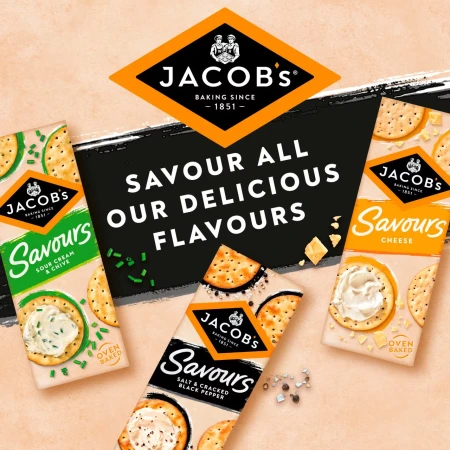 Jacob's Savours Crackers Assortment 250g 5.webp