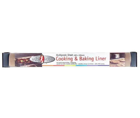 Bake-O-Glide Non-stick Multigrade Reusable Cooking & Baking Liner 40 x 33cm 2.webp