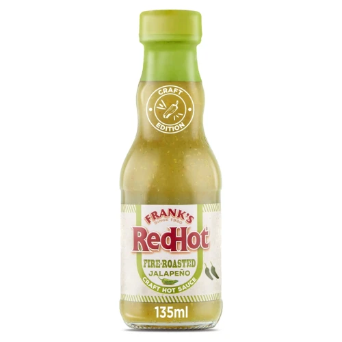 Przejdź do produktu Frank's RedHot Fire-Roasted Jalapeno Craft Hot Sauce 135ml