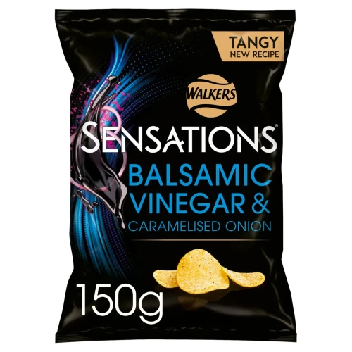 Przejdź do produktu Walkers Sensations Balsamic Vinegar & Caramelised Onion Crisps 150g