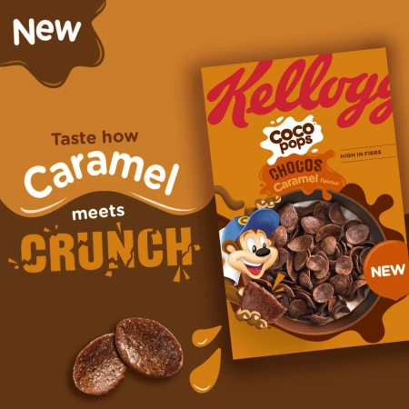 Kellogg's Coco Pops Choccos Caramel Breakfast Cereal 3.webp