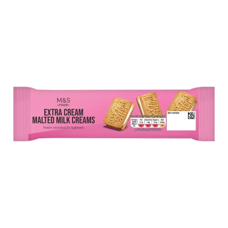 M&S Extra Cream Malted Milk Creams.webp